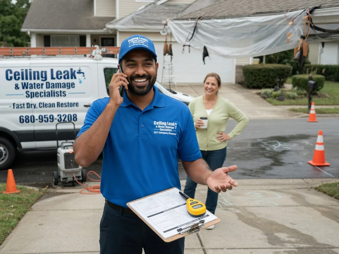 Ceiling Leak Cleanup Letcher, SD FAQs